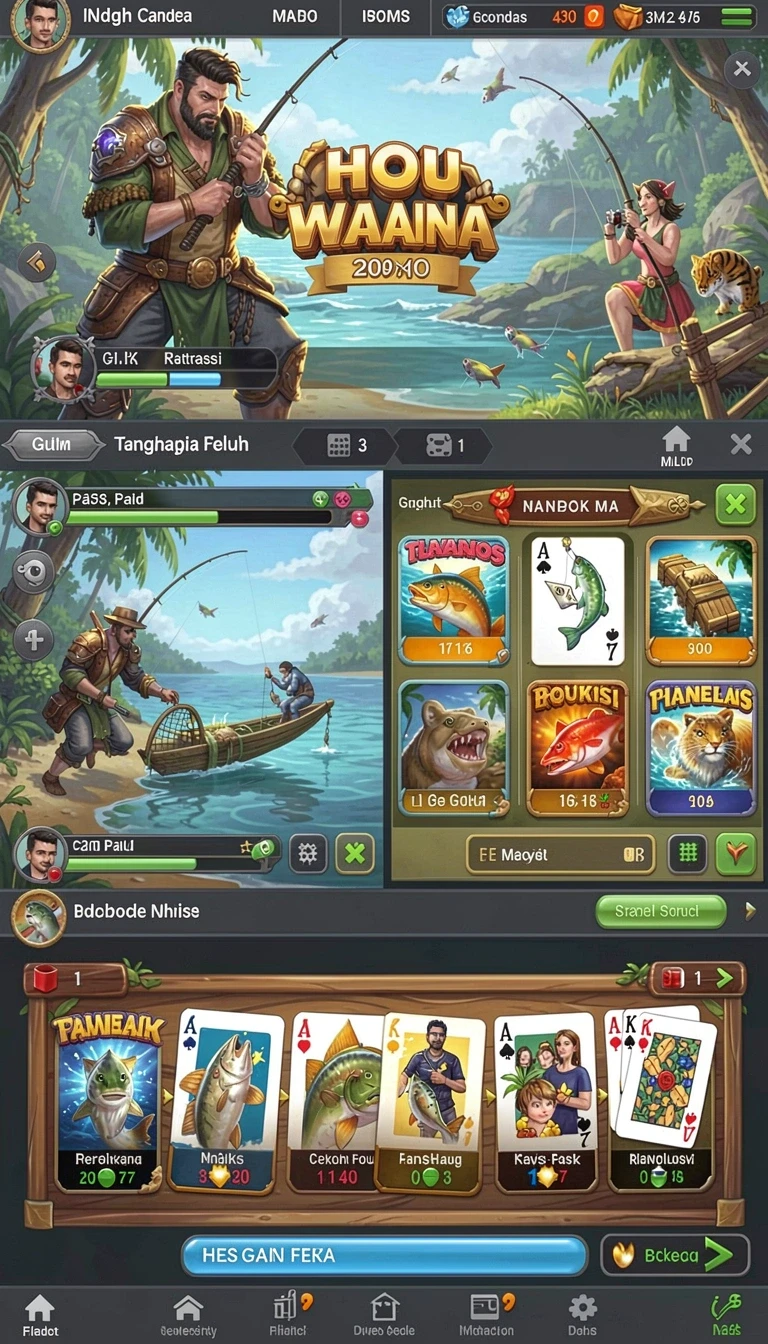 Cuplikan layar menu unduhan yakin777 untuk perangkat Android